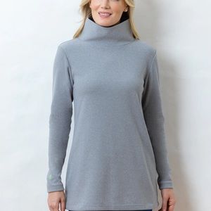 Dudley Stephen’s Cobble Hill turtleneck in gray